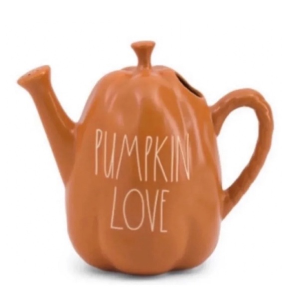NEW Rae Dunn Pumpkin Love Watering Can - Picture 3 of 3